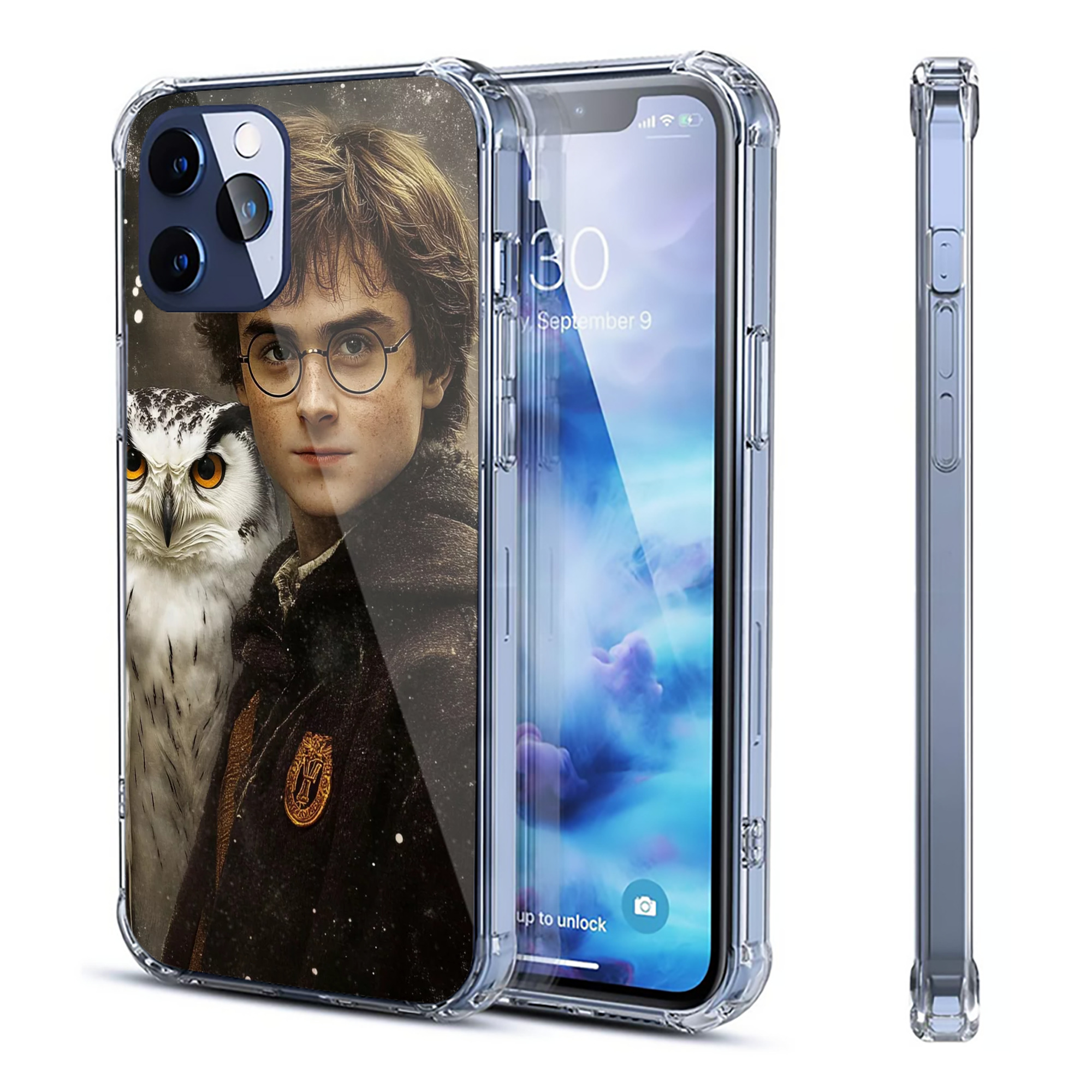（画像用） Harry Potter ハリー・ポッターシリーズ 【iPhone 12シリーズ対応】透明スマホケース（クリアソフトケース）